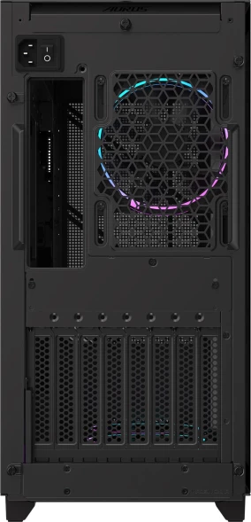 Корпус Gigabyte GB-AC400G черный без БП ATX 5x120mm 2x140mm 2xUSB3.0 audio bott PSU