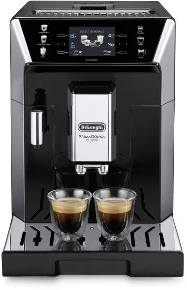 Кофемашина Delonghi ECAM550.65.SB 1450Вт черный/серебристый
