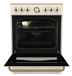 Плита Электрическая Gorenje GECS6B70CLI бежевый стеклокерамика (без крышки)