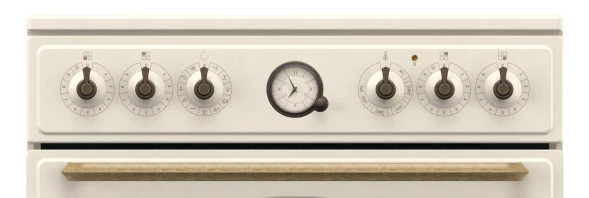 Плита Электрическая Gorenje GECS6B70CLI бежевый стеклокерамика (без крышки)