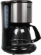 Кофеварка капельная Tefal CM361838 1200Вт серебристый/черный