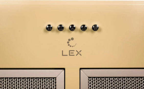 Вытяжка встраиваемая Lex GS Bloc P 900 IV слоновая кость управление: кнопочное (1 мотор)
