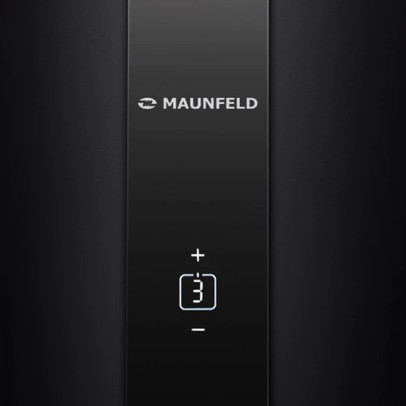Вытяжка каминная Maunfeld Lee Wall 35 Sensor черный управление: сенсорное (1 мотор)
