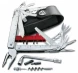 Мультитул Victorinox SwissTool X Plus (3.0338.L) 115мм 37функц. мини-отвертка/штопор/набор бит/чехол кожаный серебристый карт.коробка