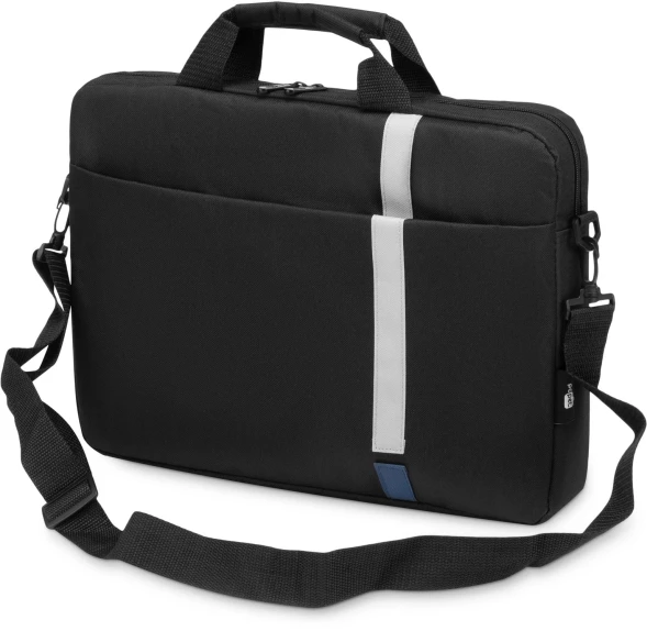 Сумка для ноутбука 15.6&amp;quot; PC Pet HQ Classic черный/синий полиэстер (PCP-1001BL)