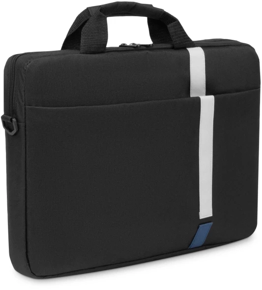 Сумка для ноутбука 15.6&amp;quot; PC Pet HQ Classic черный/синий полиэстер (PCP-1001BL)