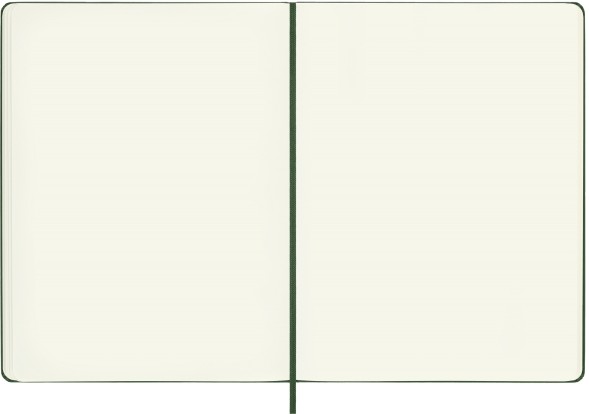 Блокнот Moleskine CLASSIC QP092K15 XLarge 190х250мм 192стр. нелинованный твердая обложка зеленый