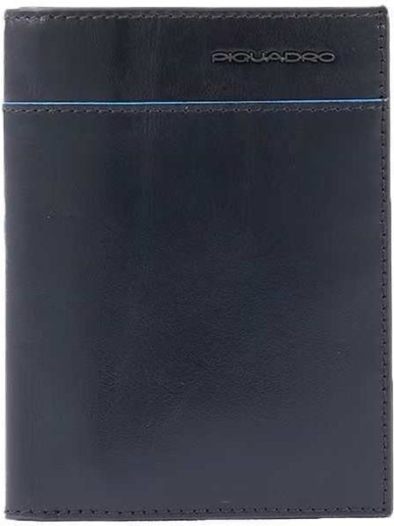 Кошелек мужской Piquadro Blue Square Revamp PU1393B2VR/BLU синий натур.кожа