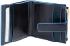 Чехол для кредитных карт Piquadro Blue Square PP6843B2R/N черный натур.кожа