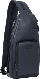 Рюкзак слинг Piquadro Modus Special CA5577MOS/BLU синий натур.кожа