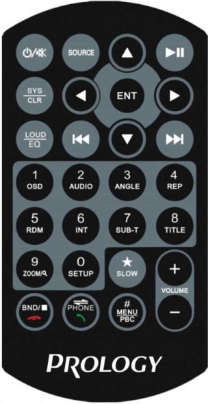 Автомагнитола Prology MPV-120 2DIN 4x55Вт v4.2 6.2&amp;quot; ПДУ RDS (PRMPV120)