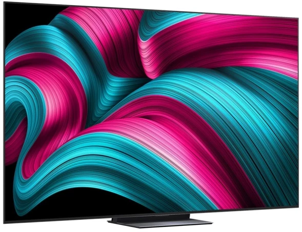 Телевизор OLED LG 83&amp;quot; OLED83C5RLA.ARUG черный/серебристый 4K Ultra HD 120Hz DVB-T DVB-T2 DVB-C DVB-S2 USB WiFi Smart TV