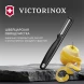 Овощечистка Victorinox Iotaс лезвием двухсторон. черный упак.:европодвес (6.0943.3)