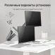 Кронштейн для мониторов ЖК Digma D-MM102D серый 17&amp;quot;-32&amp;quot; макс.9кг крепление к столешнице поворот и наклон