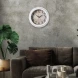 Часы настенные аналоговые Бюрократ WALLC-R80P D21см белый (WALLC-R80P21/WHITE)