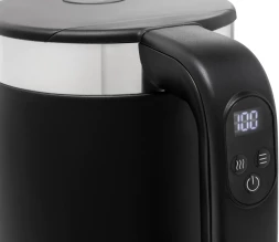 Чайник электрический Gorenje K17TRDW 1.7л. 2200Вт черный/серебристый корпус: пластик