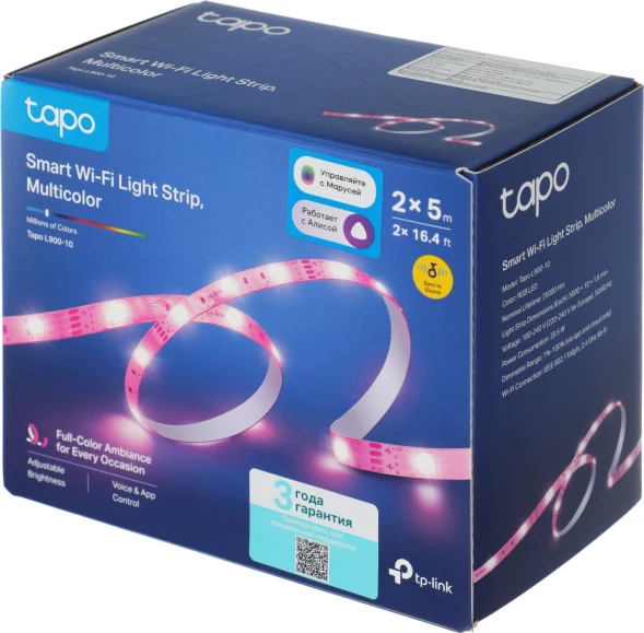 Умная светодиодная лента TP-Link Tapo L900-10 20.5В 5м