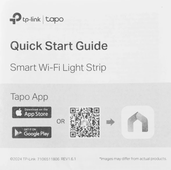 Умная светодиодная лента TP-Link Tapo L900-10 20.5В 5м