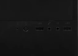 Корпус LinkWorld VC-13M071 М0 черный без БП mATX 1x80mm 1x120mm 2xUSB2.0 audio