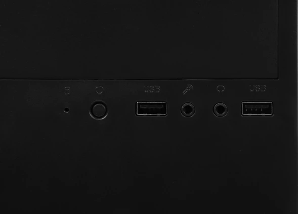 Корпус LinkWorld VC-13M071 М0 черный без БП mATX 1x80mm 1x120mm 2xUSB2.0 audio