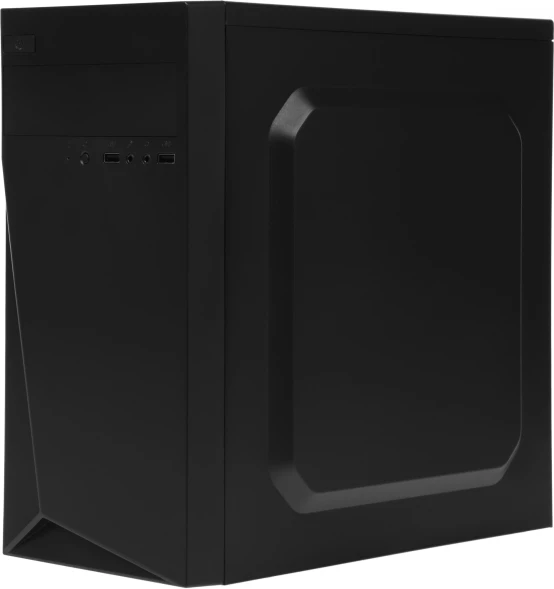 Корпус LinkWorld VC-13M071 М0 черный без БП mATX 1x80mm 1x120mm 2xUSB2.0 audio