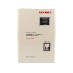 Стабилизатор напряжения Rexant АСНN-8000/1-Ц 7.76кВА однофазный серый (11-5012)