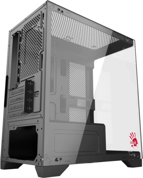 Корпус Bloody BD-CC103 черный без БП mATX 7x120mm 1xUSB2.0 1xUSB3.0
