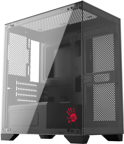 Корпус Bloody BD-CC103 черный без БП mATX 7x120mm 1xUSB2.0 1xUSB3.0