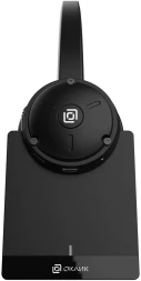 Наушники с микрофоном Оклик HS-L700 черный 1.5м накладные BT оголовье (1978708)