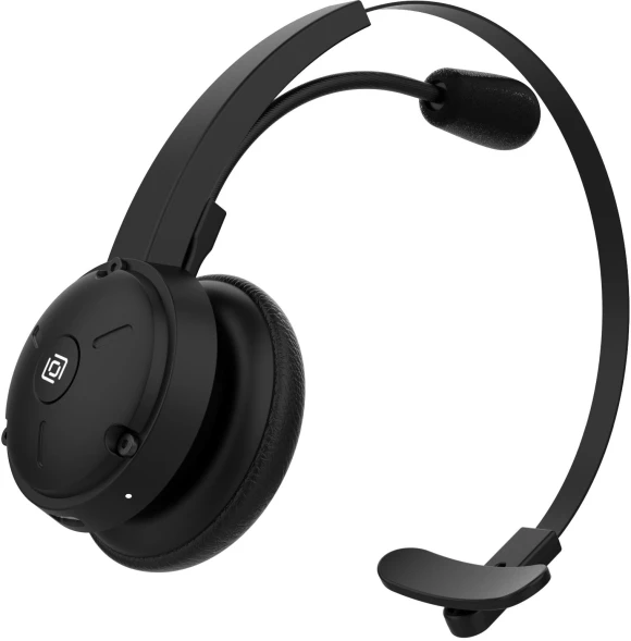 Наушники с микрофоном Оклик HS-L700 черный 1.5м накладные BT оголовье (1978708)