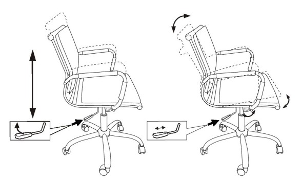 Кресло руководителя Бюрократ Ch-993-Low коричневый эко.кожа низк.спин. крестов. металл хром