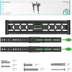 Кронштейн для телевизора Onkron TM5 черный 32&amp;quot;-70&amp;quot; макс.68кг настенный наклон
