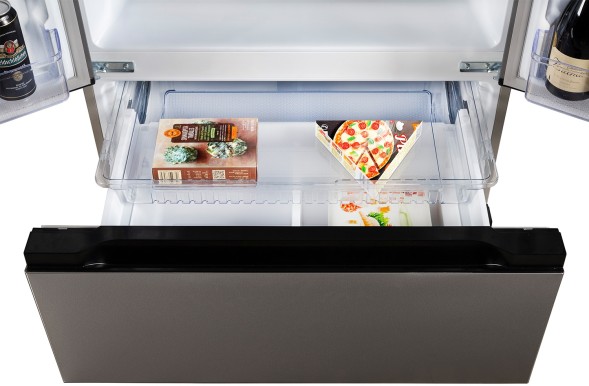 Холодильник Lex LFD575BxID 3-хкамерн. черная сталь