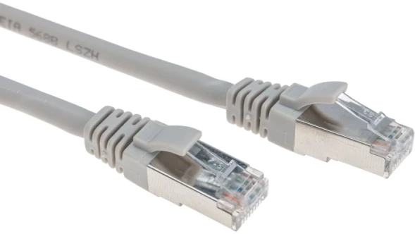 Патч-корд Rexant 02-0110-3 F/UTP RJ-45 вил.-вилка RJ-45 кат.5E 3м серый LSZH