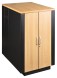Шкаф коммутационный Lanmaster Soundproof (LAN-DC-CBSP-24U-WD) напольный 24U 750x1130мм пер.дв. с шумоизол. 2 бок.пан. без задн.дв. 1000кг 186кг с вентилятором