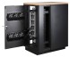 Шкаф коммутационный Lanmaster Soundproof (LAN-DC-CBSP-24U-WD) напольный 24U 750x1130мм пер.дв. с шумоизол. 2 бок.пан. без задн.дв. 1000кг 186кг с вентилятором