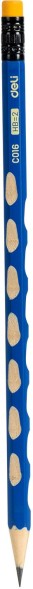 Карандаш ч/г Deli EC016-HB U-Touch HB шестигран. синий (12шт) ластик
