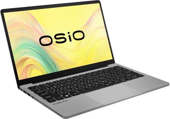 Ноутбук Osio FocusLine F140i-008 Core i5 1235U 16Gb SSD512Gb Intel Iris Xe graphics 14&amp;quot; IPS FHD (1920x1080) без ОС grey WiFi BT Cam 6000mAh