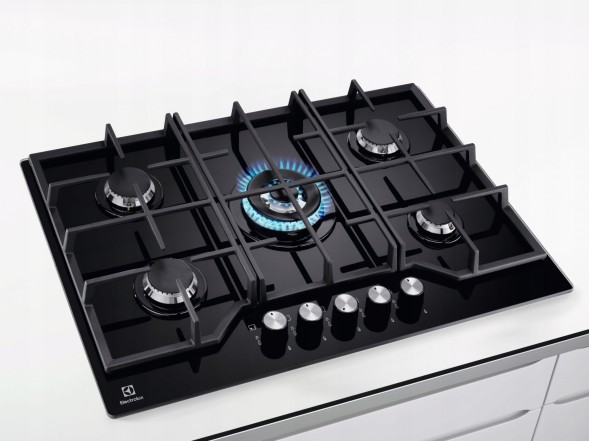 Газовая варочная поверхность Electrolux KGG75362K черный
