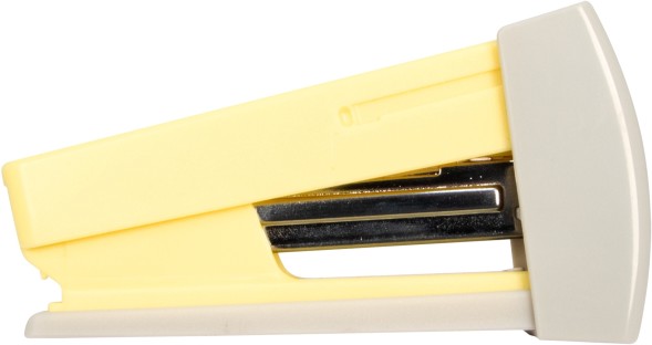 Степлер Kw-Trio 055X6-YEL Swing Standing 24/6 26/6 (20листов) желтый 100скоб пластик коробка