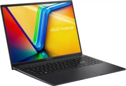 Ноутбук Asus VivoBook 16X K3604VA-MB268 Core i3 1315U 16Gb SSD512Gb Intel UHD Graphics 16&amp;quot; IPS WUXGA (1920x1200) без ОС black WiFi BT Cam (90NB1071-M00AW0)