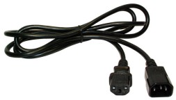 Шнур питания Lanmaster LAN-PP13/14-2.0-BK черный