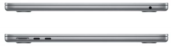 Ноутбук Apple MacBook Air A2681 M2 8 core 8Gb SSD256Gb/8 core GPU 13.6&amp;quot; Retina (2560x1664) macOS grey space WiFi BT Cam (Z15S0007B(MLXW3))