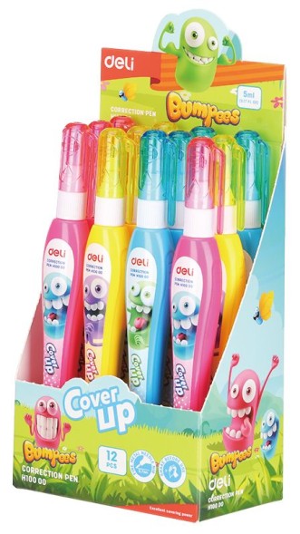 Ручка корректор Deli Cover UP EH10000 шариковый белый 5мл