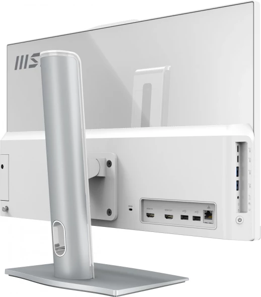 Моноблок MSI Modern AM242P 1M-1020XRU 23.8&amp;quot; Full HD Core 7 150U (1.8) 16Gb SSD512Gb Graphics без ОС GbitEth WiFi BT 120W клавиатура мышь Cam белый 1920x1080