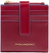 Чехол для кредитных карт Piquadro Blue Square PP6843B2R/R красный натур.кожа