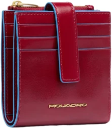 Чехол для кредитных карт Piquadro Blue Square PP6843B2R/R красный натур.кожа
