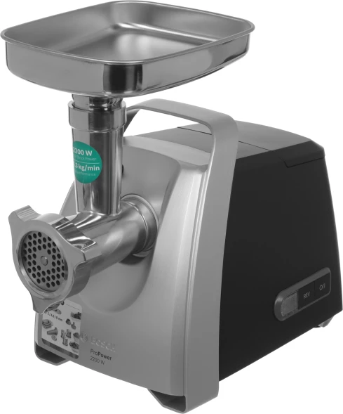 Мясорубка Bosch MFW68640 2200Вт серебристый/черный