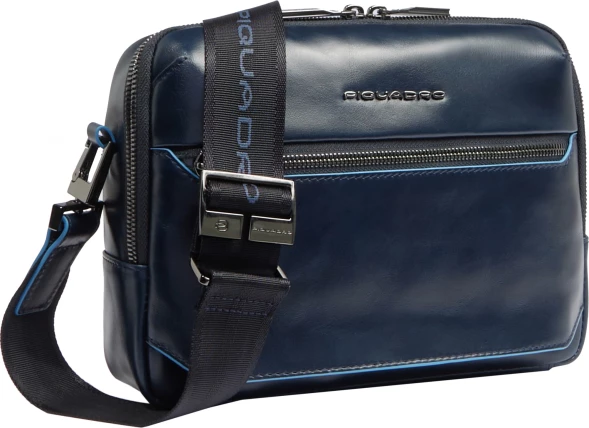 Сумка мужская Piquadro Blue Square CA6588B2/BLU2 синяя натур.кожа