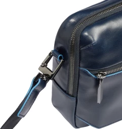 Сумка мужская Piquadro Blue Square CA6588B2/BLU2 синяя натур.кожа